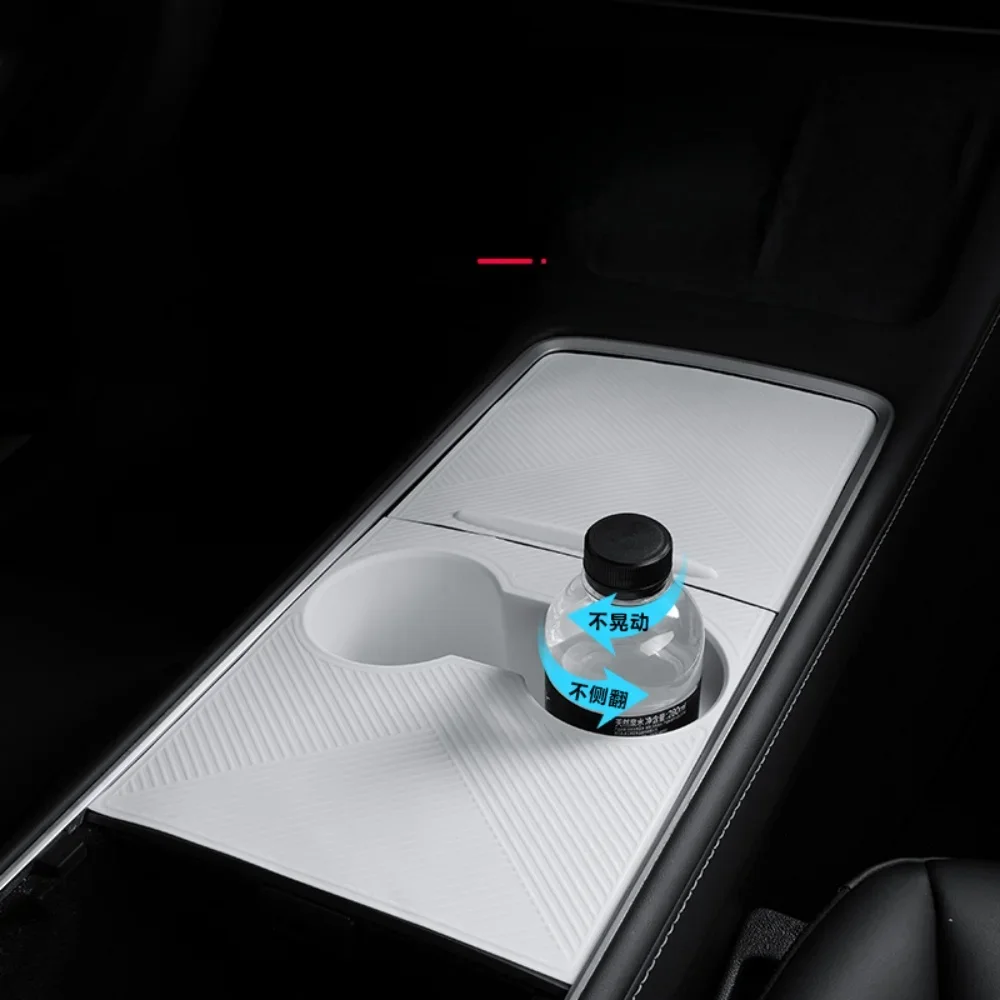 

Silicone Central Control Panel Pad For Tesla Model Y L 2025-2026 Model 3 2024-2026 Anti-Slip Wear-Resistant Protective Cover
