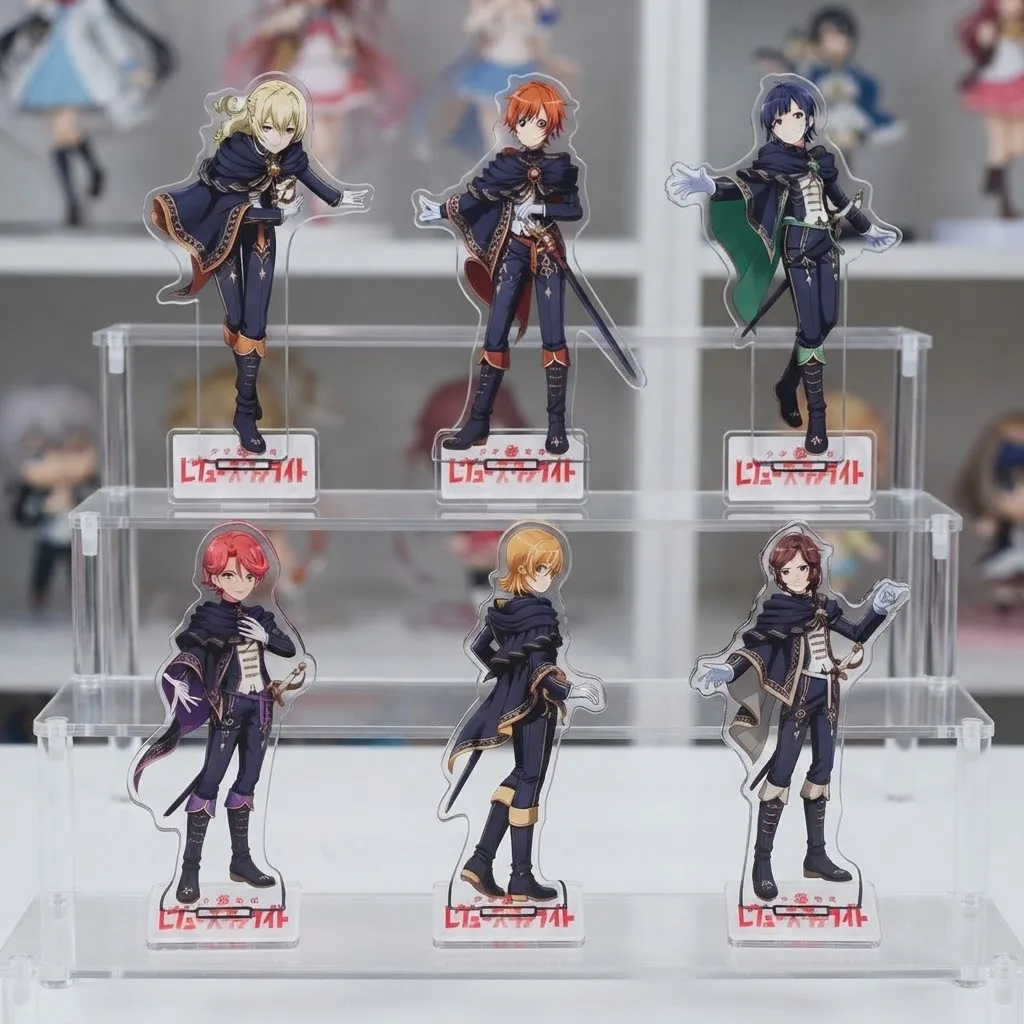 Soporte acrílico de personaje de la serie de anime Shoujo Kageki Revue Star