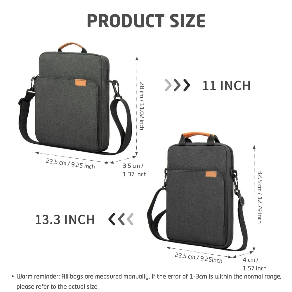 Tablet Shoulder Sleeve Bag For IPad air pro 12.9\