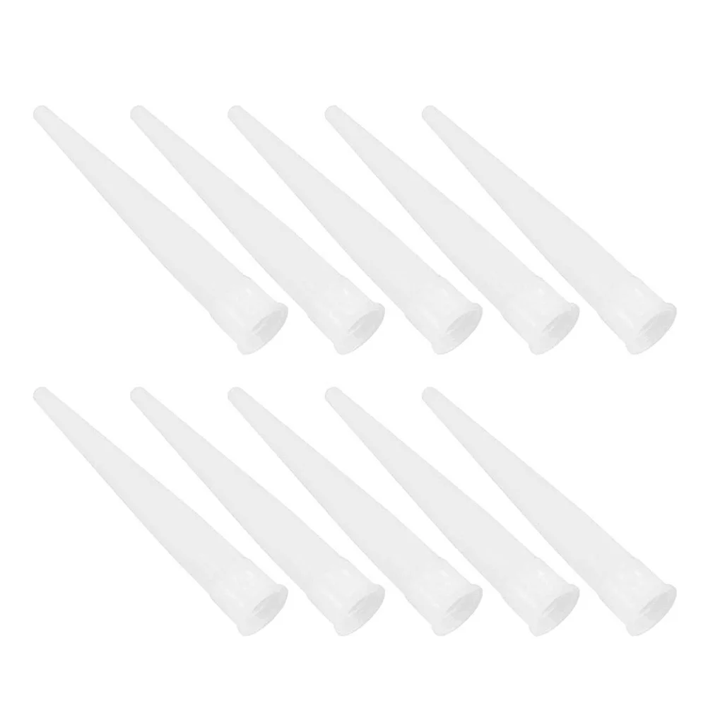 100 قطعة فوهات السد البلاستيك استبدال ل أداة تسرب السيليكون الخيوط قاعدة قابلة لإعادة الاستخدام السد قضيب نصائح مجموعة ملء أداة #2