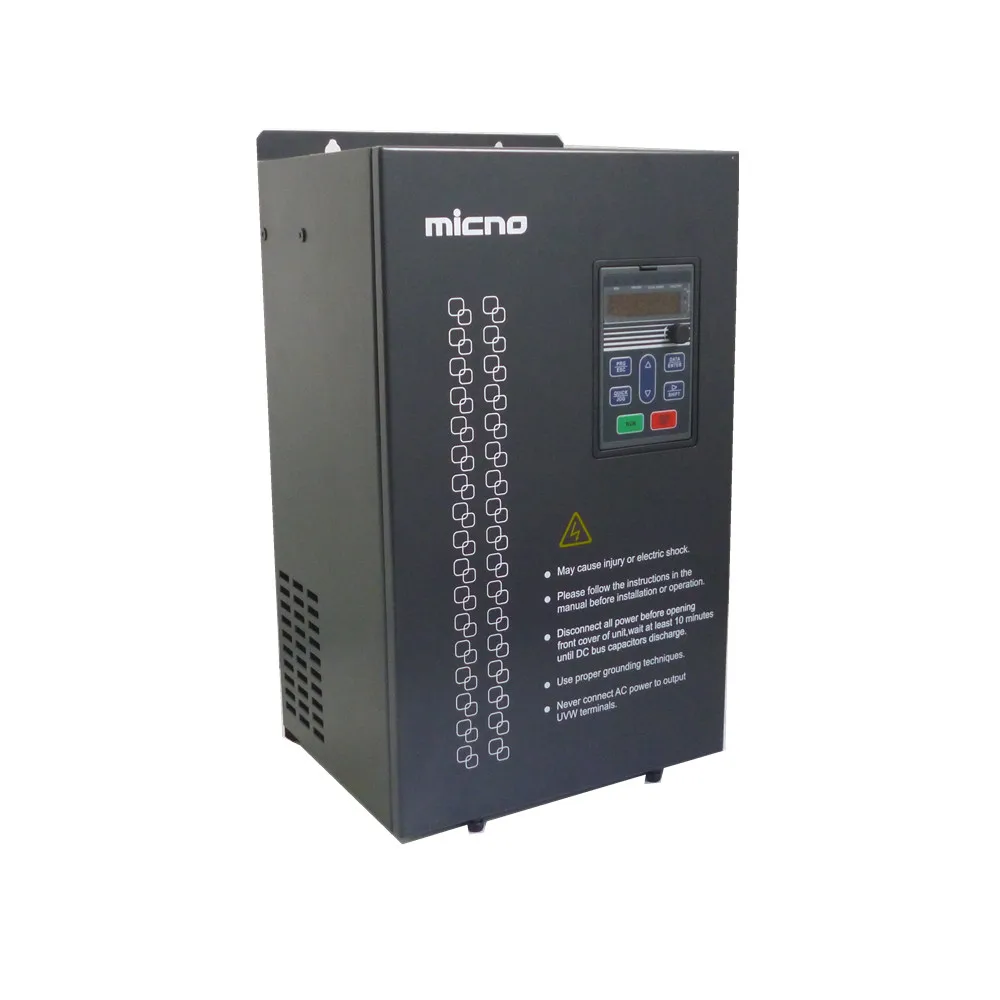 MICNO 30kw 40hp 삼상 태양열 워터 펌프 인버터 태양열 및 AC 펌프용 380V-440V VFD 주파수 인버터