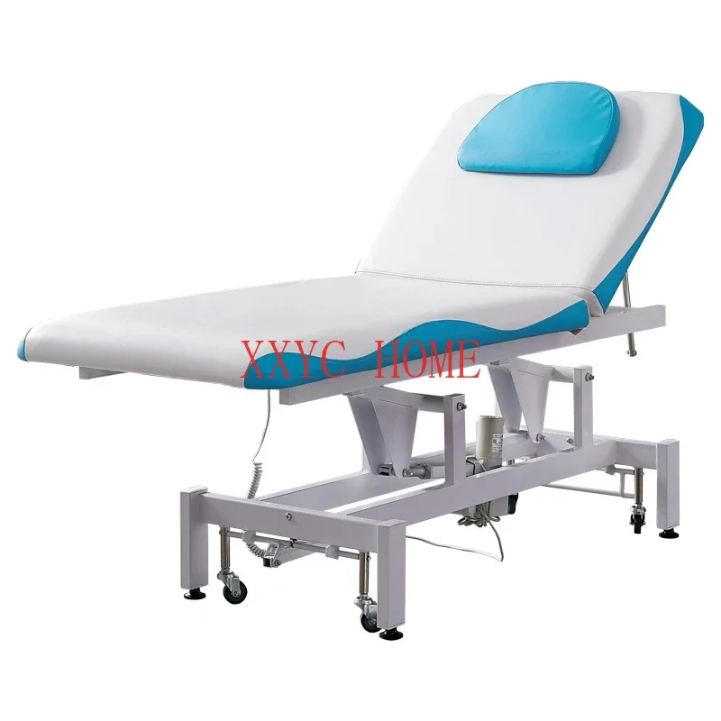 

Electric Lift Beauty Care Bed Beauty Salon Special Spinal Care Massage Belt Face Hole Massage Therapy Tattoo Injection Bed