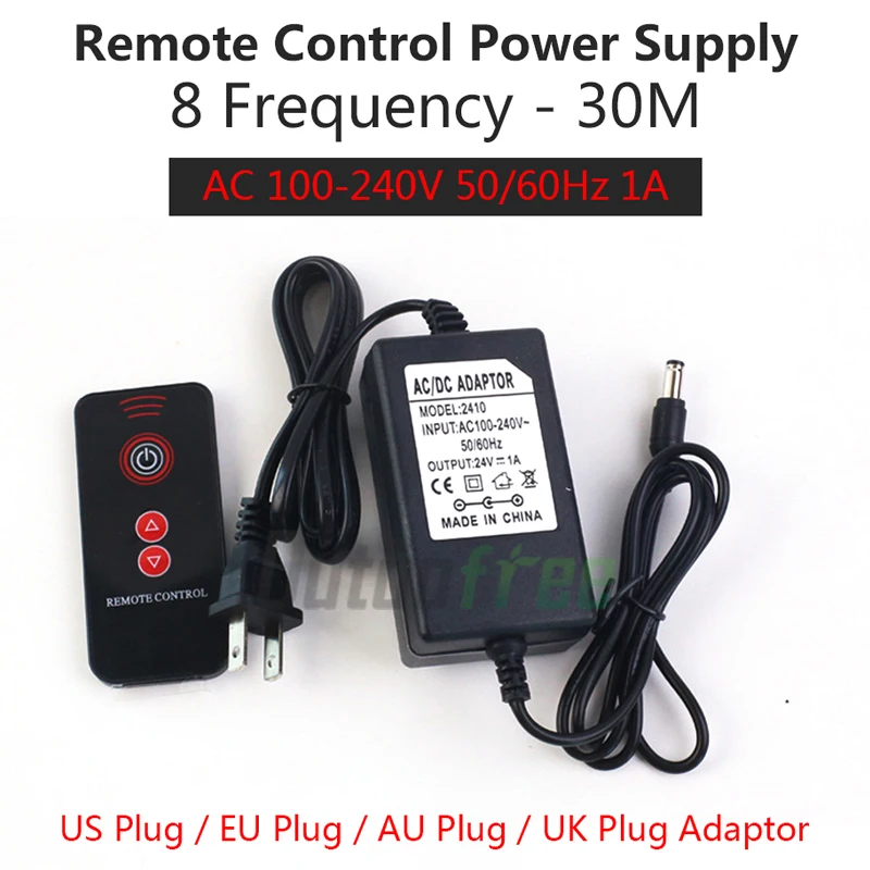 Imagem -02 - Adaptador de Alimentação de Controle Remoto Universal para Mini Atuador Linear Telescópico Velocidades Ajustáveis 100v240v 1a