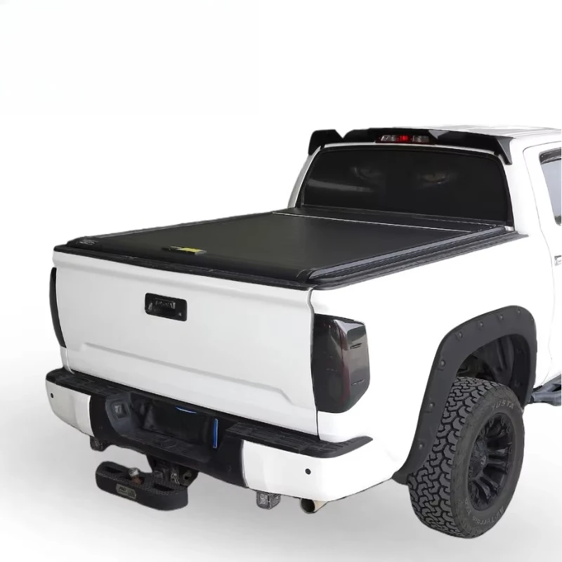 

Retractable Aluminum Roller Shutter Lid Tonneau Cover for Tundra Pickup Truck Bed Cover
