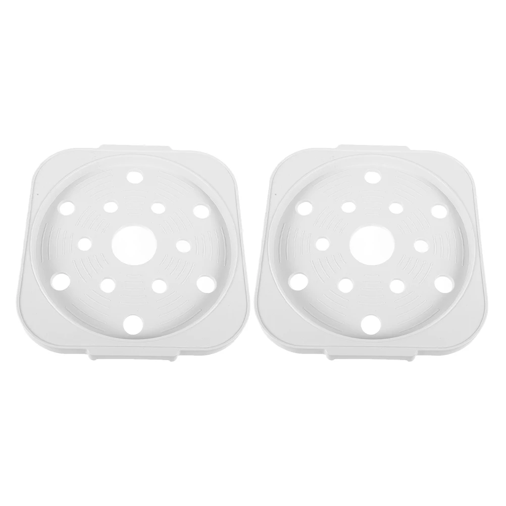 

2 Pcs Stands Gas Tank Holder Plastic Holder Tray Mobile Wheels Propane Tank Cart Stable Base Storage Solution