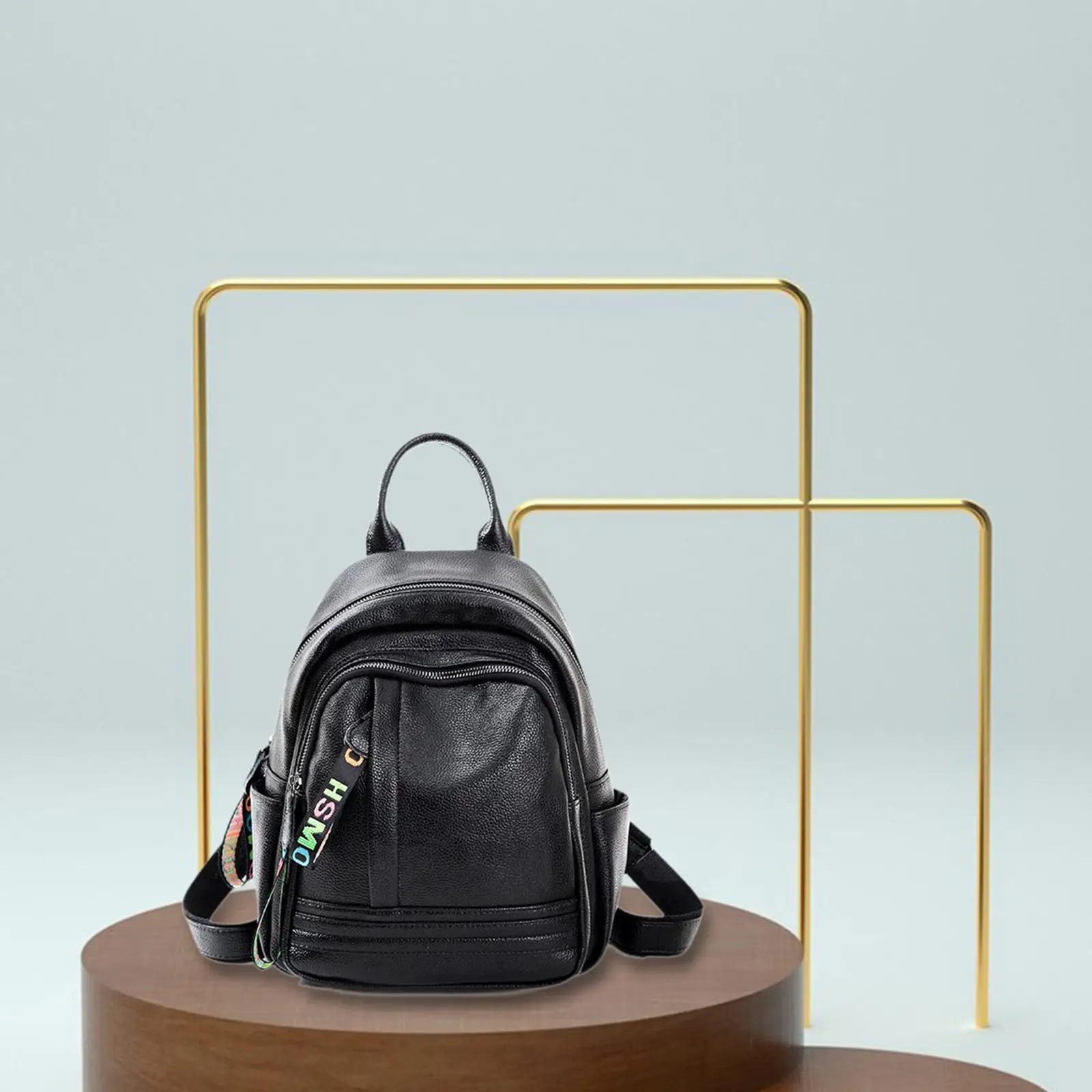 حقيبة ظهر مطبوعة على شكل دببة كرتونية للنساء حقيبة يد مقاومة للماء ومحمولة