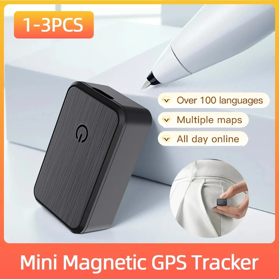 

GF-08 Мини-автомобильный GPS-трекер Анти-потерянный локатор с отслеживанием в реальном времени Магнитное крепление SIM-позиционер Wi-Fi-совместимый автомобильный трек