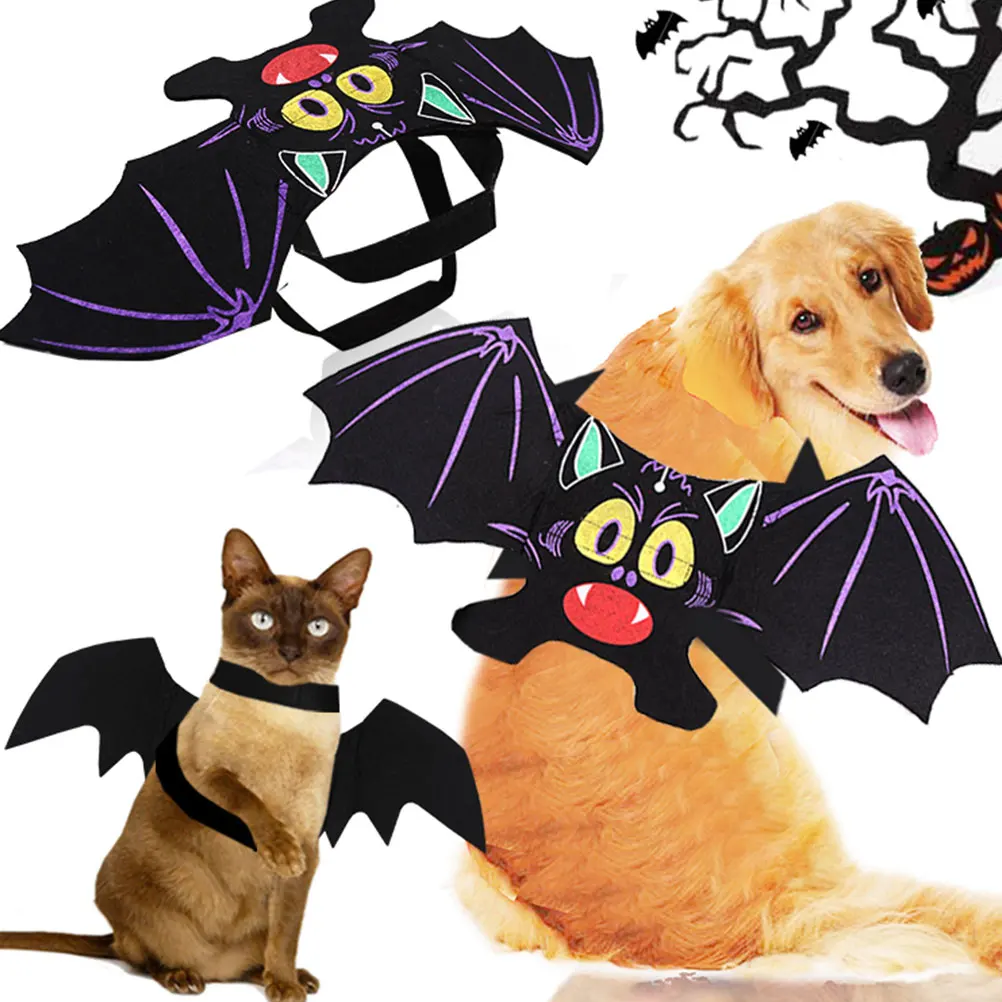 

Bat Wings Large Dog Costume Pet Puppy Halloween Costumes for Dogs Decoration Cat