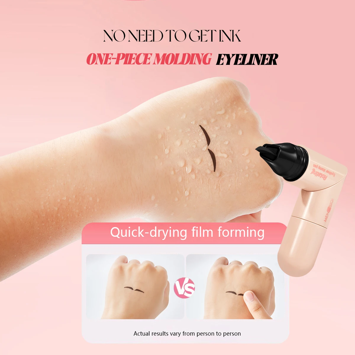 Stylo Eyeliner à Sceau Rotatif, Lisse et Fluide, Polyvalent, Imperméable, Maquillage Durable, Stylo Eyeliner à Sceau Naturel