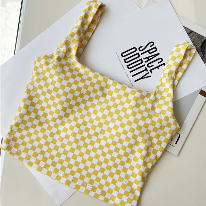 Women Lattice Vest Tape Yoga Crop Top High Impact Sports Bra Workout  Fitness Bra Padded Push Up Running Clothing