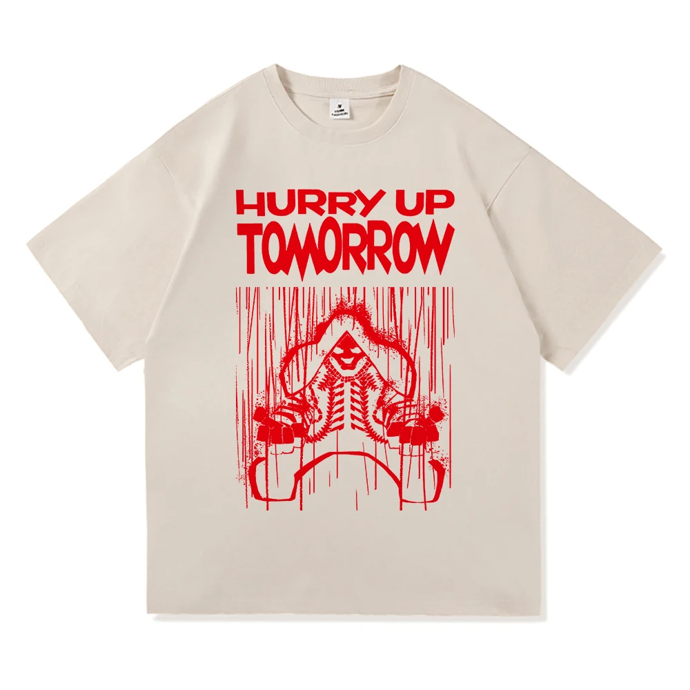 Hurry Up Tomorrow T Shirt Fashion Men/Women Harajuku Aesthetic Retro T-Shirt Unisex High Quality Vintage Cotton Tees Shirts Tops