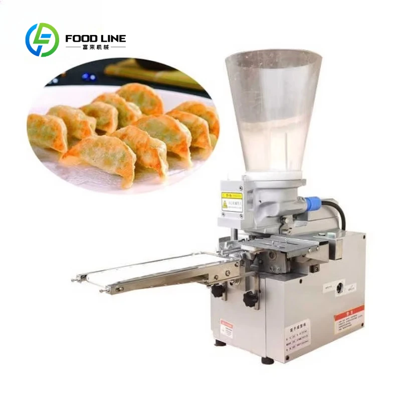 Chinese Dumpling Machine Meat Vegetable Stuffing Electric Dumpling Making Machine Dumpling Gyoza Making Machine