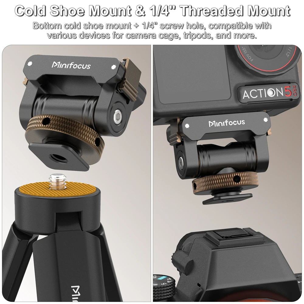 Adaptor Cold Shoe Minifocus Qu - Hot Shoe Adapter ulasan dan harga