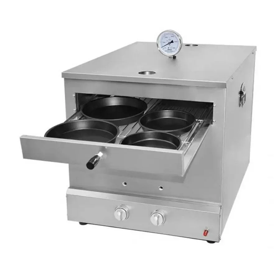 New Technology Fired Gas Countertop Conveyor Pizza Oven