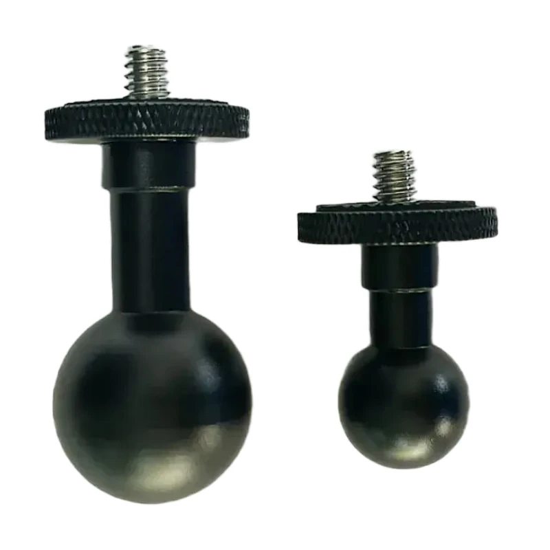 1 Stück Action-Kamera 17mm Kugelkopf Edelstahlschrauben 25mm Basis Motorrad Auto Handyhalterung Verbindungsstange Halterungsbasis