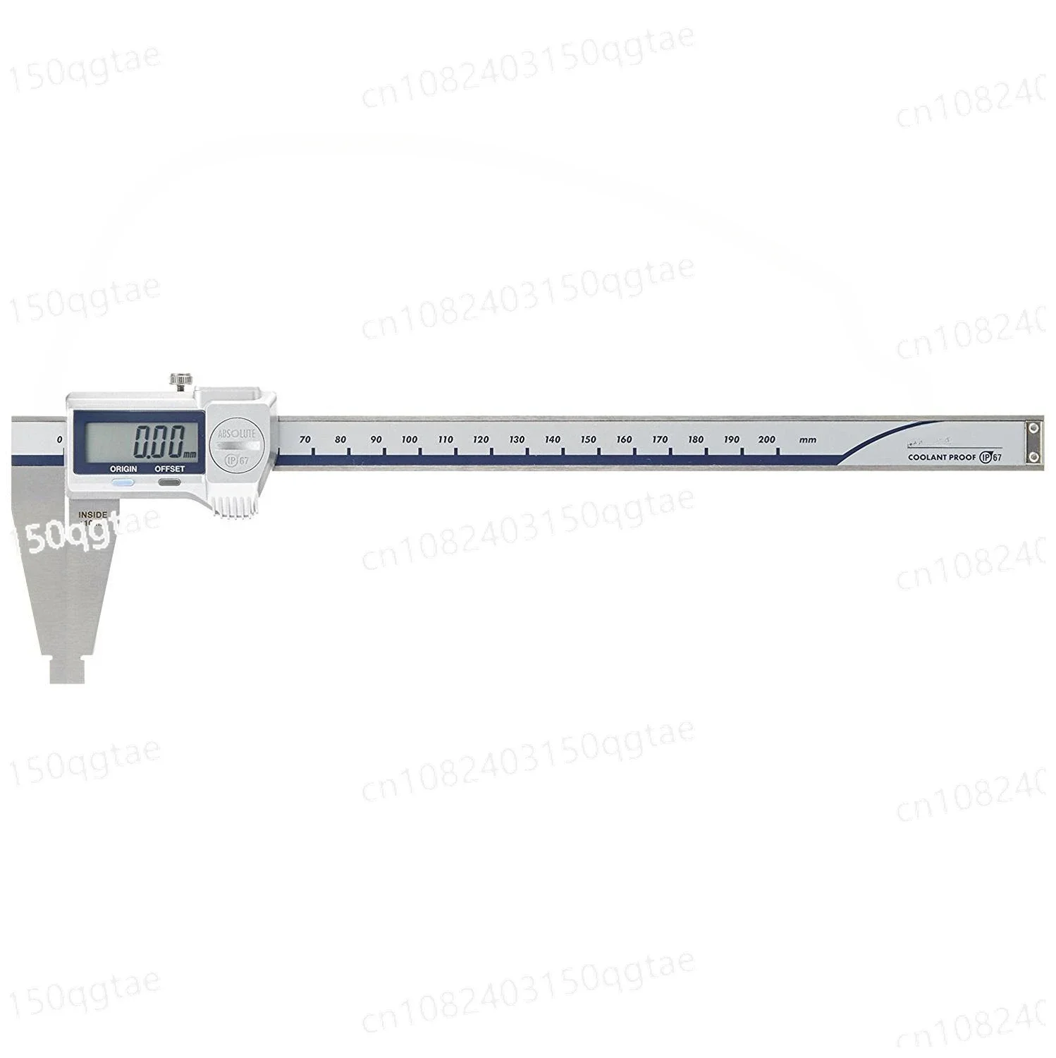 

550-301-20 CDC-P20 Range 0-200mm(10.1 - 210mm) ABSOLUTE Digimatic & Vernier Caliper with Nib Style Jaws