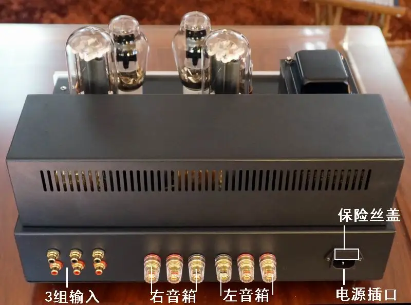 Hot selling old Chen bile machine 300B pushes 845 high-power Class A single ended pure bile machine HIFI power amplifier