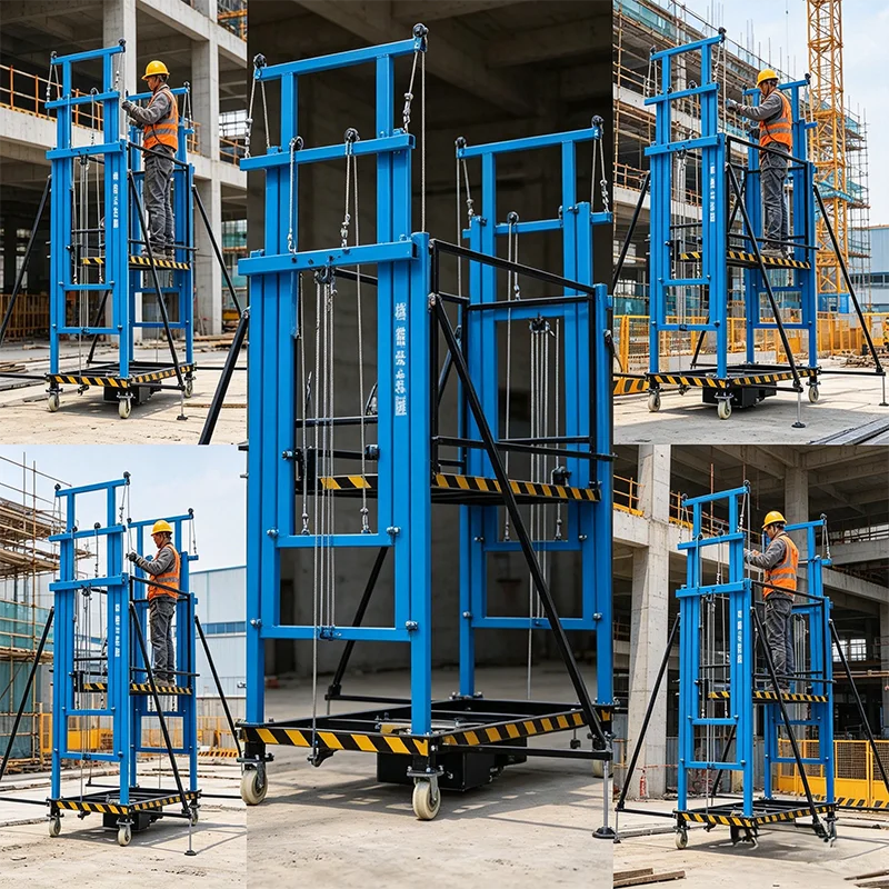 

Electric Scaffolding for Construction Electric Scaffolding Lift Platform Construction Hoist Elevator Electric Scaffolding