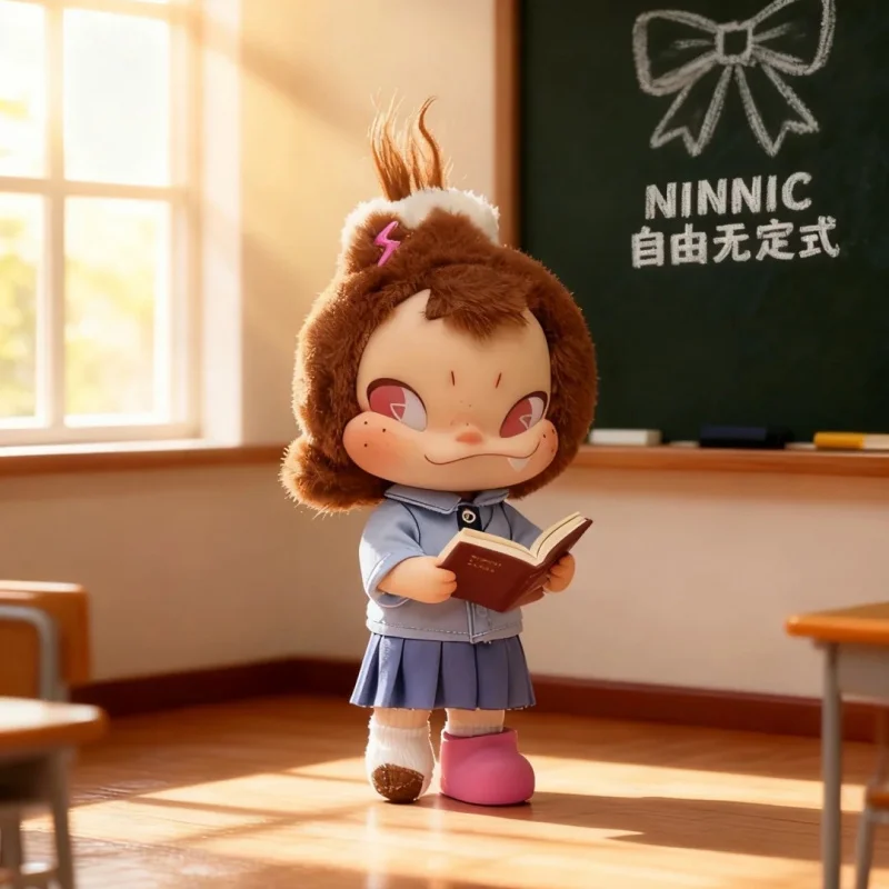 

Ninnic Wild Free Series Blind Box Mystery Box Toys Cute Action Anime Figure Kawaii Model Gift