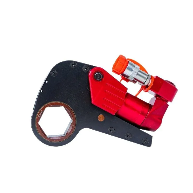 

Bosai Hollow High Torque Hydraulic Wrench Driven Torque Wrench Electric Small Torque Tool Aluminum Titanium Alloy