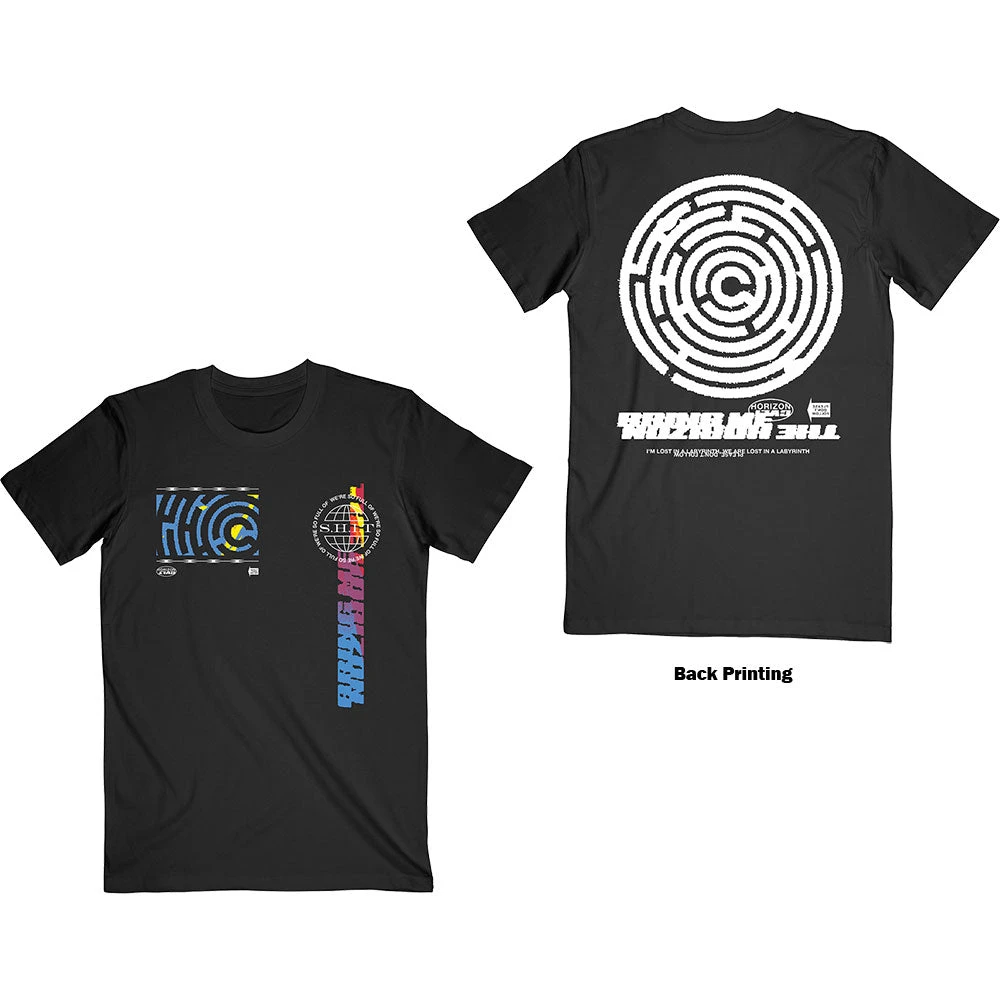 Labyrinth Bring Me The Horizon T-Shirt Cotton Graphic Tee Men Women Summer Streetwear