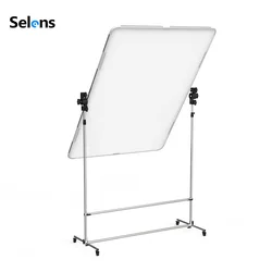 Selens 150x200cm Professional Photography Soft Light Screen Foldable Soft Light Board mobile advertising Screen photography Prop