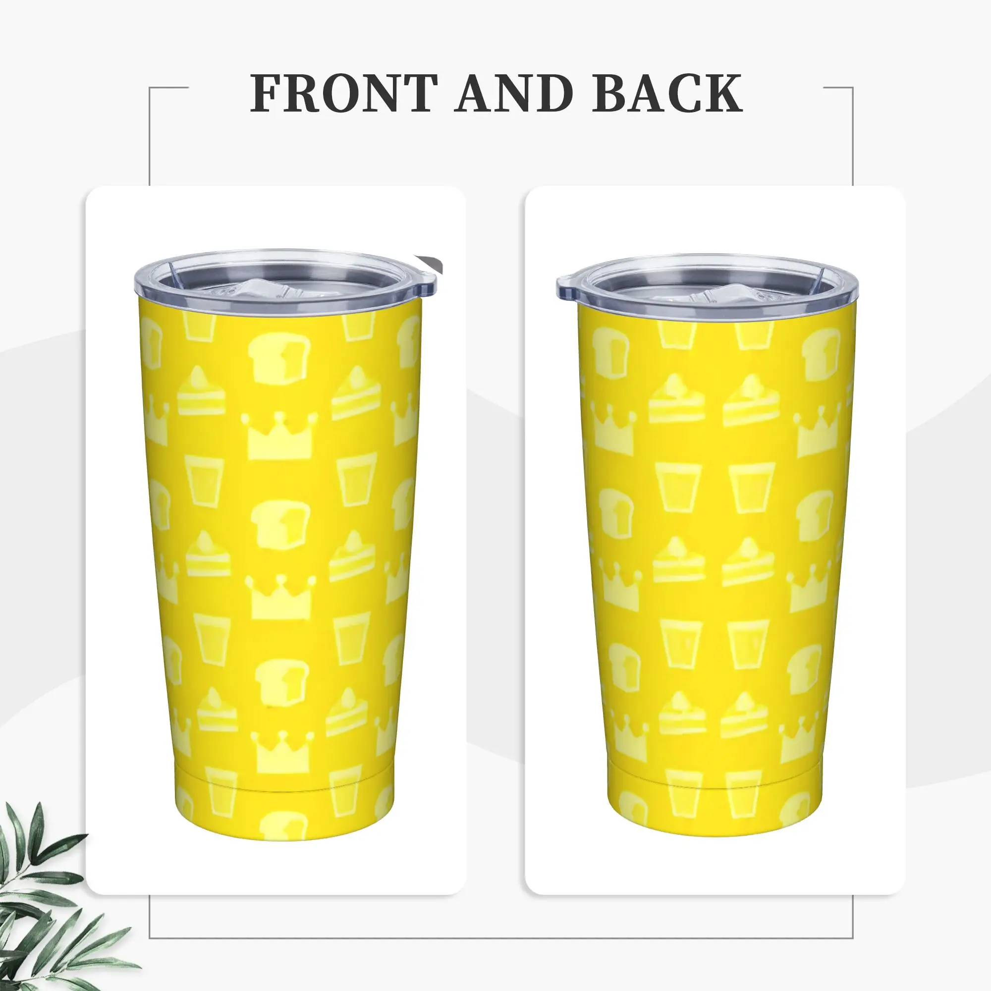 Hugh Morris Tomodachi Life Video Game Insulated Tumbler with Lid  Stainless Steel Coffee Mugs Travel Hot Cold Drinks Cups, 20oz