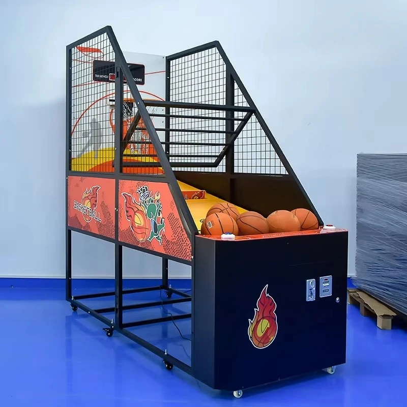 Indoor Arcade Basketball Shooting Game Machine Commercial Coin Operated Basketball Game Equipment