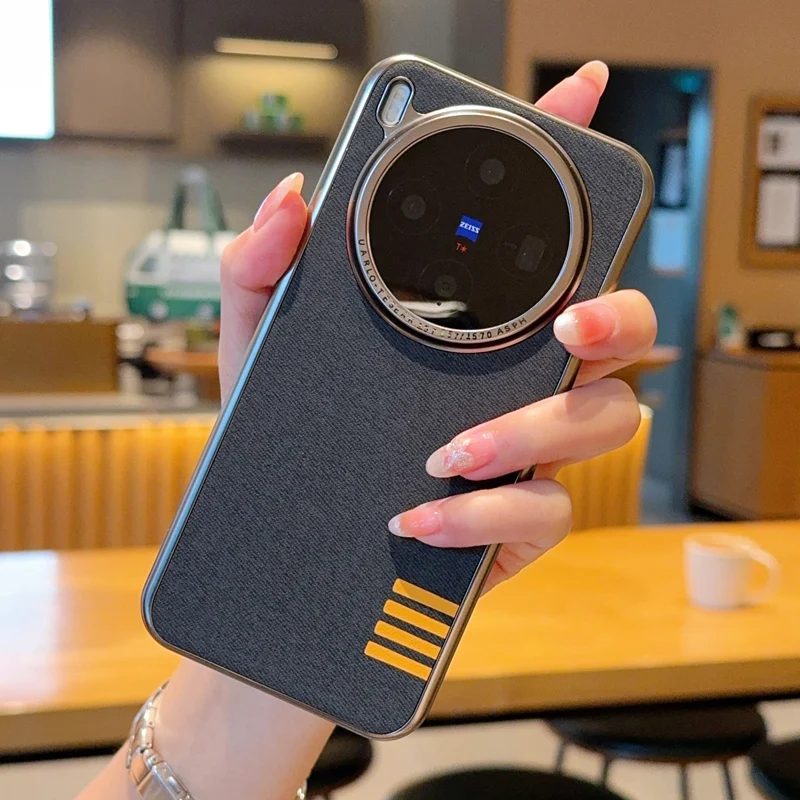 Чехол для VIVO X300 Pro, новый тканевый трехслойный охлаждающий чехол с защитой от падения для Vivo X300, противоударный бампер, принципиально