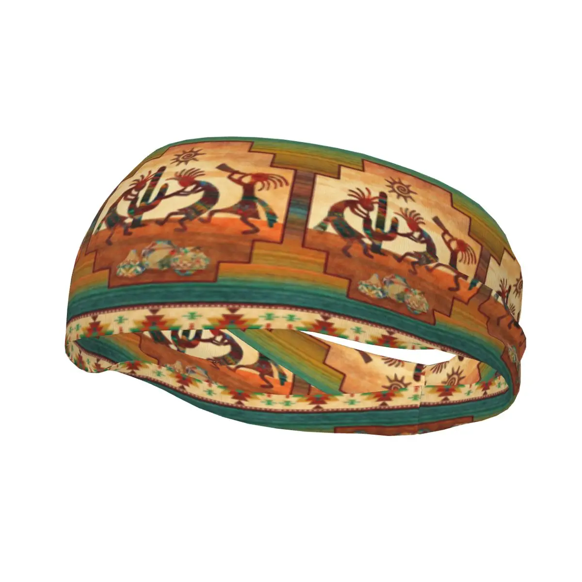 

Повязка на голову для занятий спортом, йогой, фитнесом, эластичная повязка на повязку для волос, эластичная повязка на голову для африканских танцев с принтом