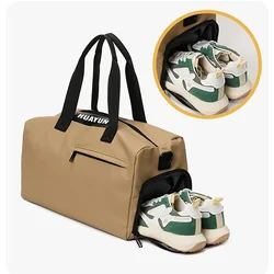 Travel Bag Female Large-Capacity Hand Luggage Dry-Wet Separation Sports Fitness Bag Short-Distance Travel Package