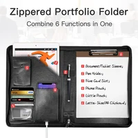 Multifunctional A4 Conference Folder Business Stationery Folder Leather Contract File FoldersTravel Document Folder NEWYES 2024 2