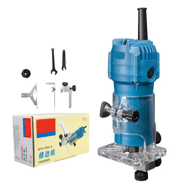 

Electric trimming machine M1P-FF03-6 aluminum-plastic plate slotting machine woodworking trimming machine chamfering tool