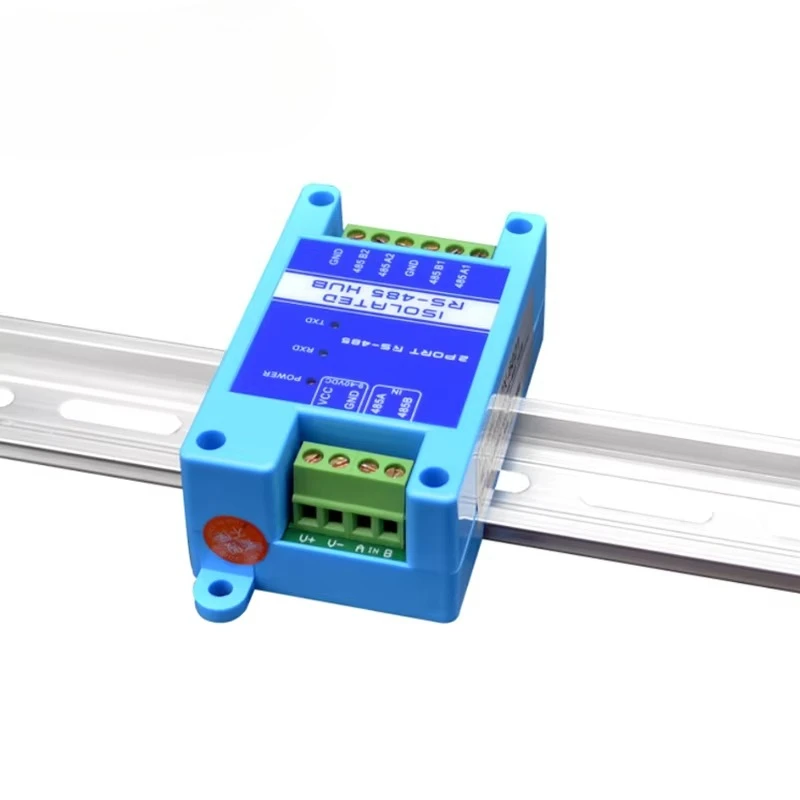 Isolated RS485 Modbus Repeater IC Signal Amplifier Distance Extender Booster