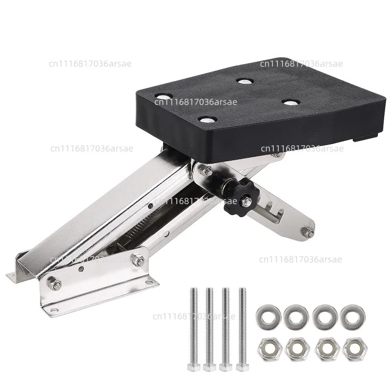 304 Stainless Steel Motor Bracket Marine Engine Bracket, Plastic Panel, Marine Yacht Hardware Accessories