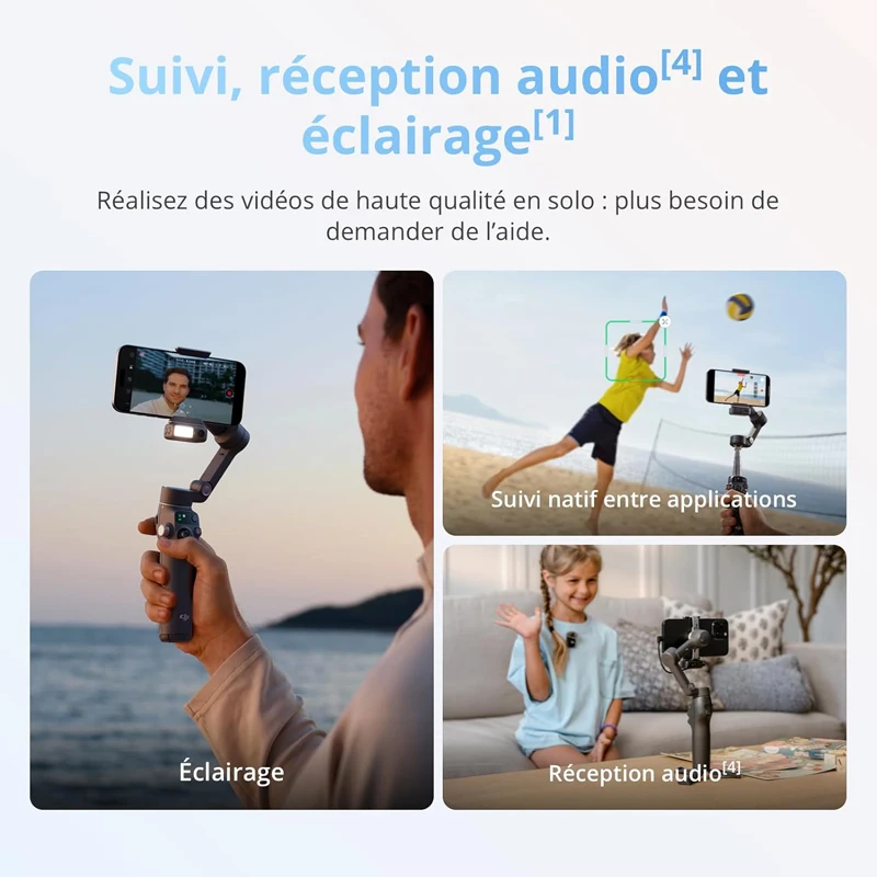 Estabilizador de Gimbal para Teléfono Inteligente DJI Osmo Mobile 8 OM8, Gimbal de 3 Ejes para Teléfono Móvil, Marca Original, Nuevo OM8 5