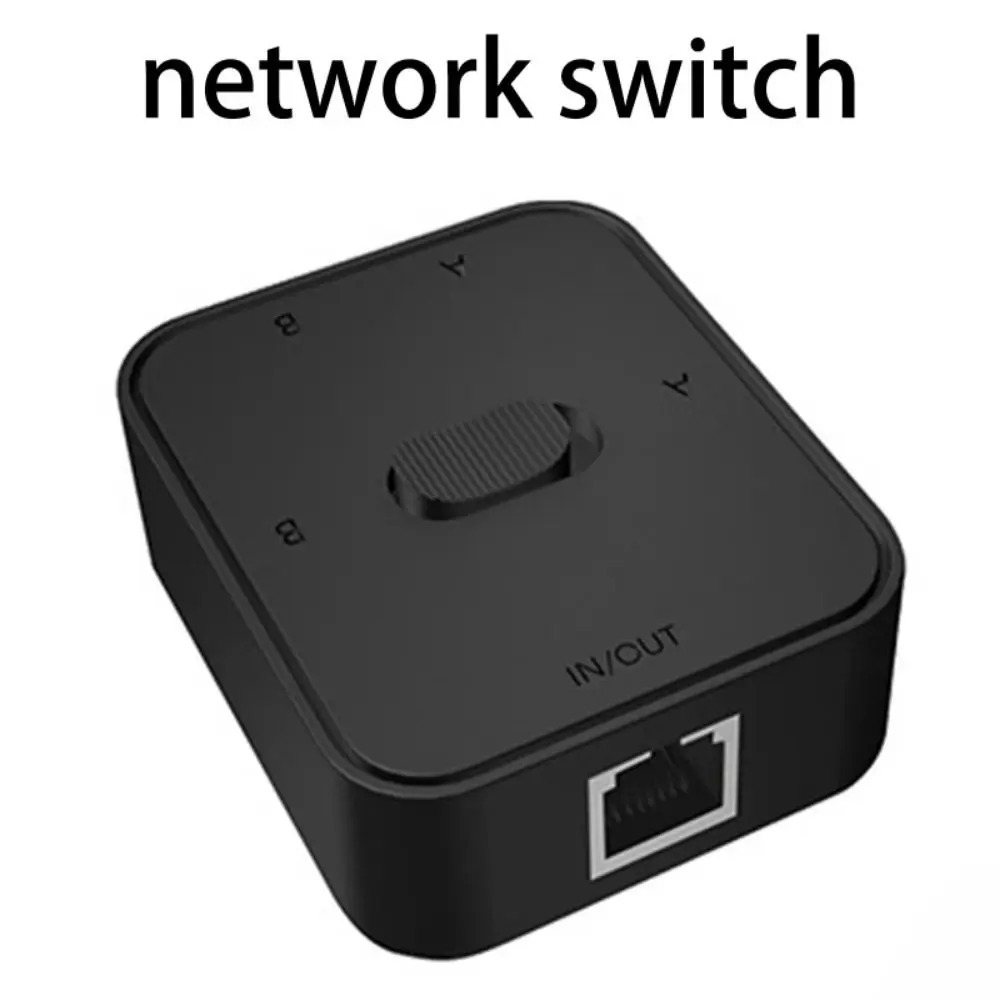 

Connector RJ45 CAT6 LAN HUB Splitter Ethernet Network Switch Box Selector