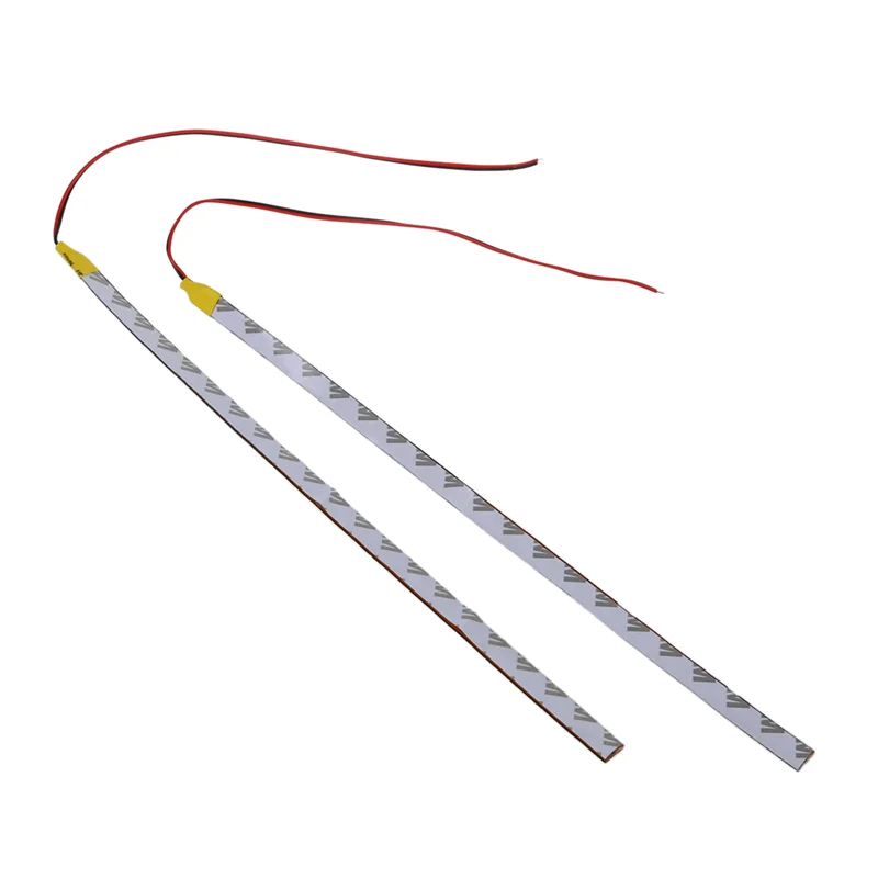 

A41I 6Pcs 30Cm 15 LED Flexible Car Auto Strip Neon Light Lamp Orange