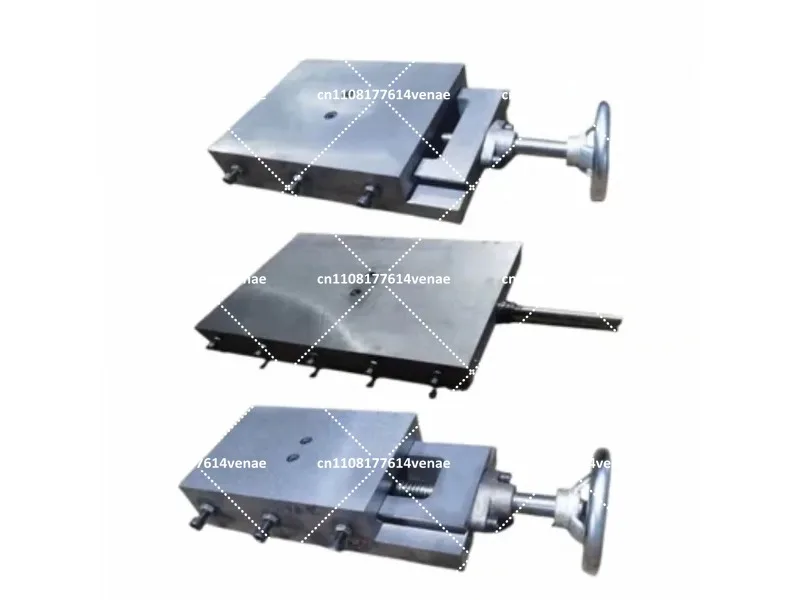 Cast Iron Workbench Dovetail Groove Drag Plate Screw Guide Rod One-Way Slider Woodworking Machinery