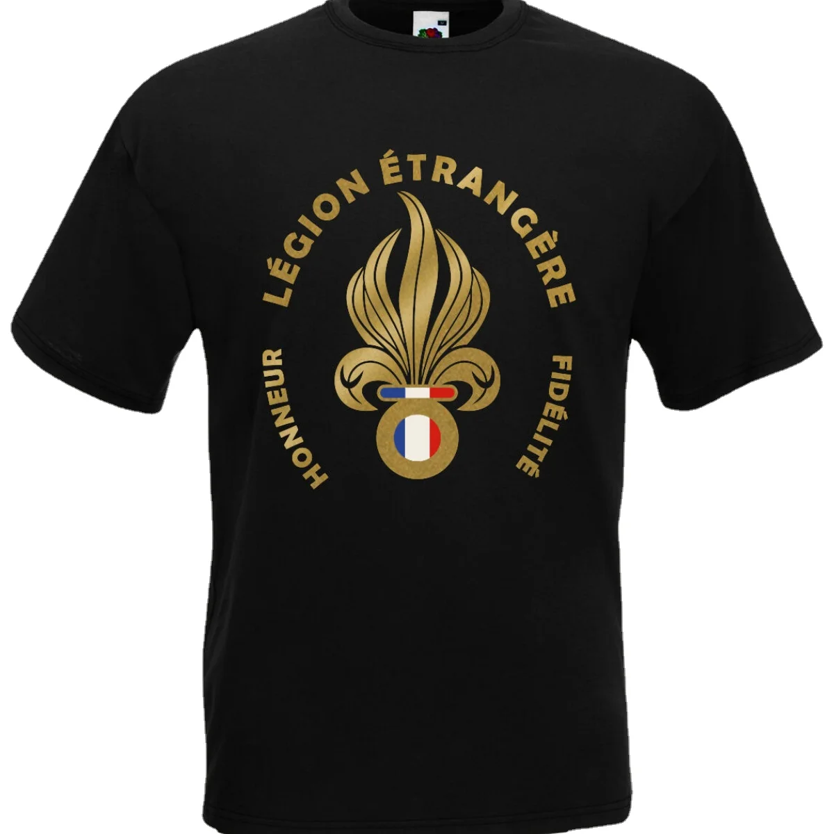 Legion Etrangere French Foreign Regiment Granate Logo Printed T-Shirt. Summer Cotton Short Sleeve O-Neck Mens T Shirt New S-3XL