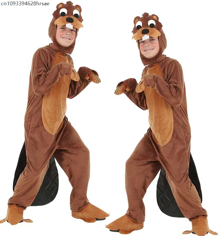 

2025 New Arrival Unisex Cute Toddler Animal Sea Otter Halloween Dress Up Otter Costume for Child