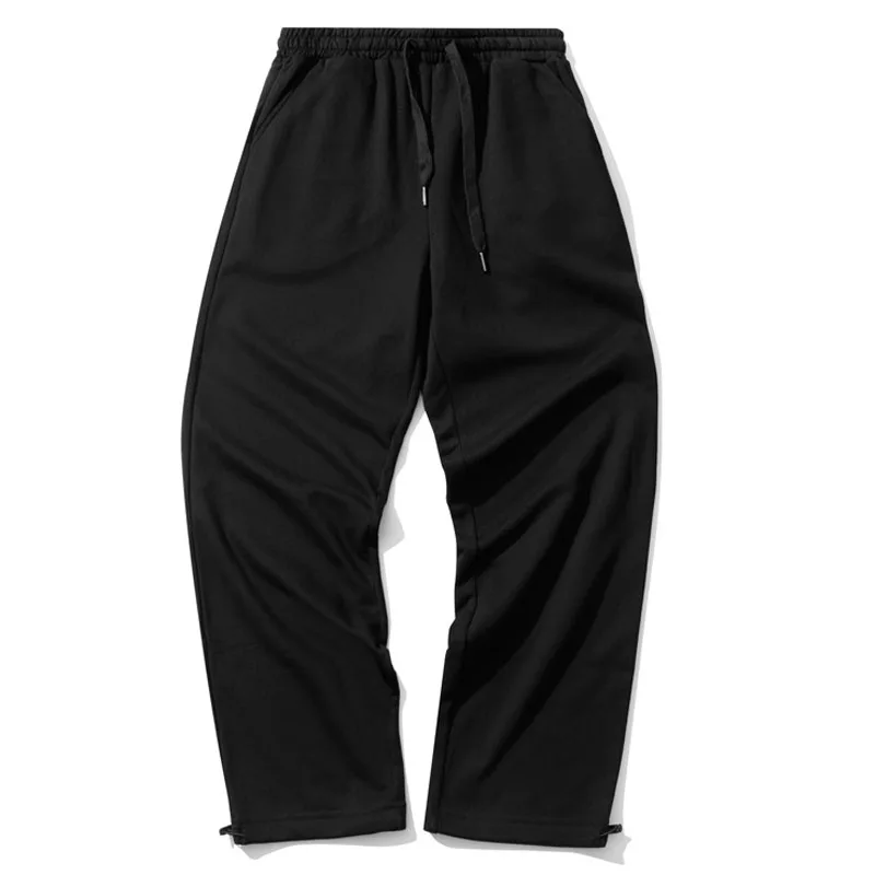 MY872-chándal deportivo para hombre, pantalones de chándal con atadura en el tobillo, holgados, para gimnasio, otoño