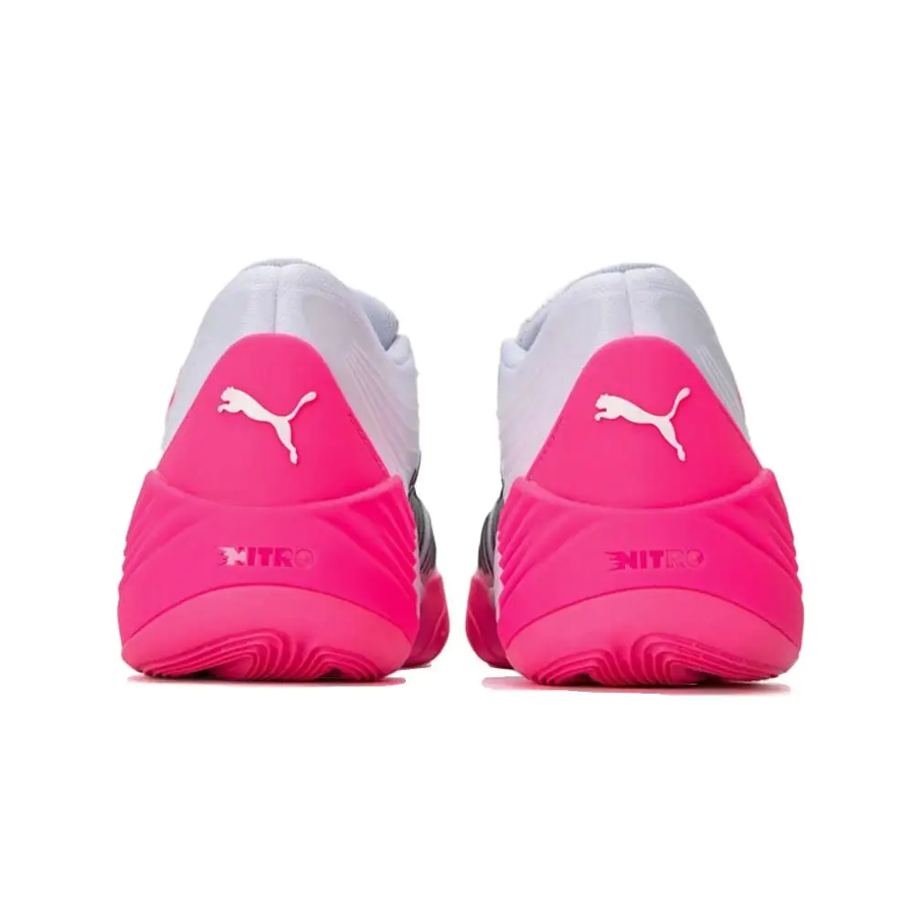 Puma Fusion Nitro Low-Top Cushioned Basketball Shoes: Stylish, Versatile, Comfortable, Classic, Non-Slip, Durable 195514-09