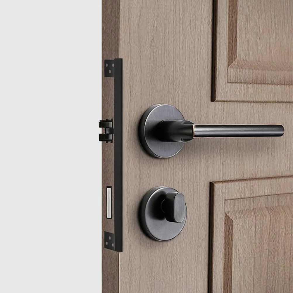 مزلاج الباب لوحة حماية غطاء أمان معدني Outswing مزلاج درع دائم طويل الأمد استخدام Outswing الباب حامي الأمن #6