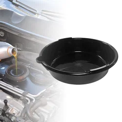 6.5L Oil Drain Container Car Oil Change Pan Receiving Basin Pan Anti Splash Leak Proof Oil Pan Auto Repair Basin for Workshop