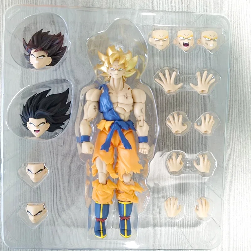 Dragon Ball Battle Loses Wukong Saiyan Awakening Tnt Color Matching, Comes With Proposed Taitou Brand New Stock Anime Peripheral