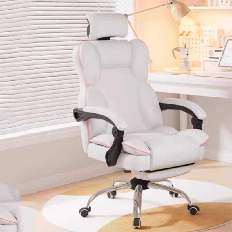 

Armchair Luxury Chair Swivel Computer Gamer Pc Office Furniture Makeup Wheels Armchair Work Backrest Cadeiras Gamer Comfortable