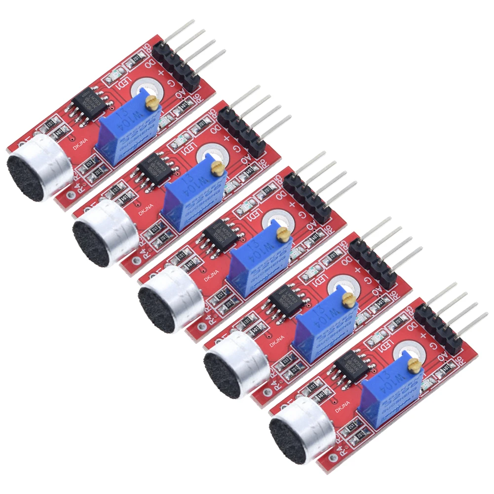 Sensor Module Low Noise Microphones Sensitivity Solar Power Sound Sensor Supplies 20dB 5V Wide Application New