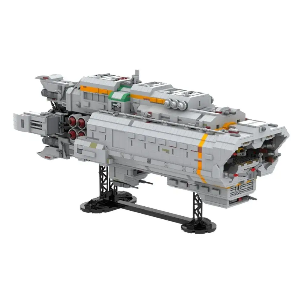 MOC Canterbury From The Expanse Bricks The Expanse Canterbury Spaceship Building Blocks Model Assembly Toys Kids Birthday Gifts