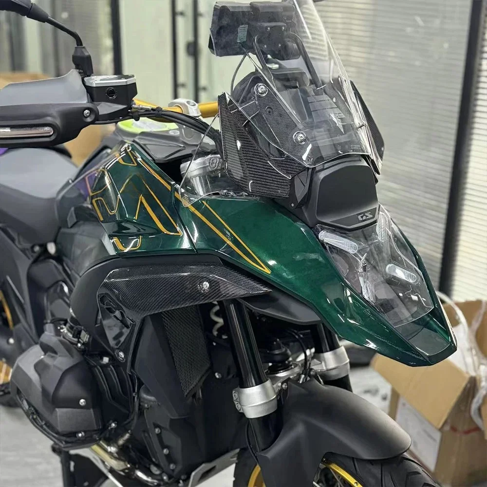 

for BMW R1300GS R 2024 2025 100% Carbon Fiber Radiator Cover side panel decorative motorcycle accessories